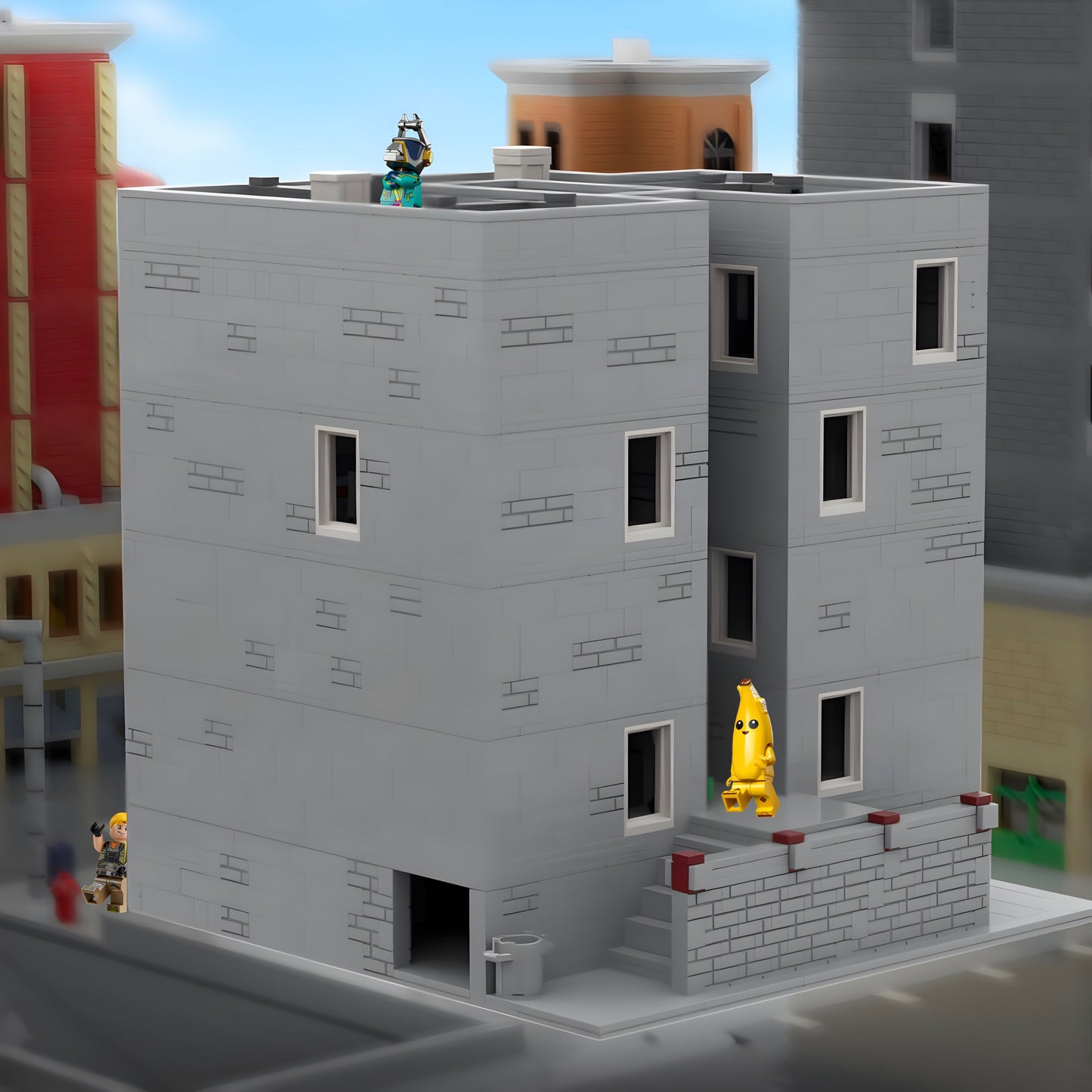 Concrete Residential Block